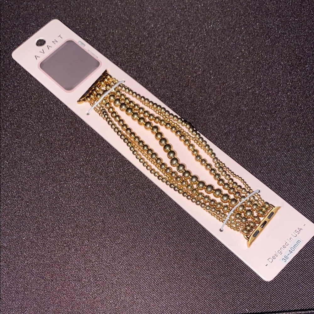 Avant Gold and Silver Beaded Bracelet